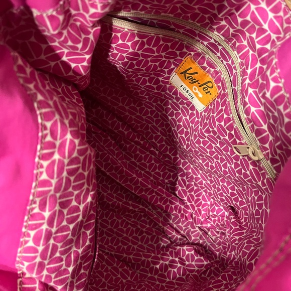 Fossil Handbag Fossil Book bag Fossil School bag Fossil Purse Shoulder bag - Picture 3 of 8